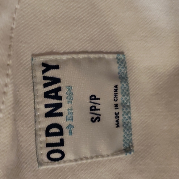Old Navy White Jean Jacket Size Small - Picture 5 of 5